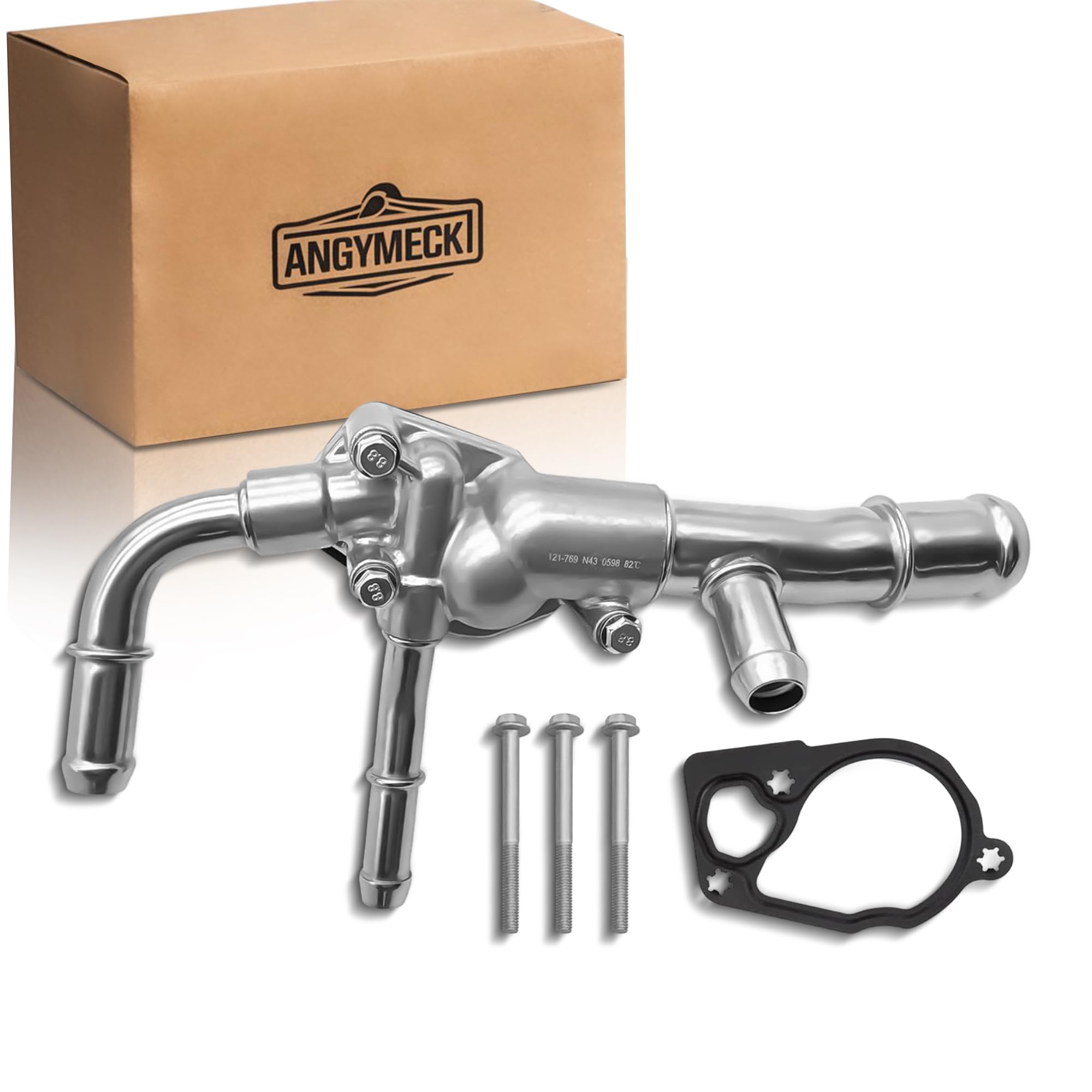 Engine Coolant Thermostat Housing 34841 for Buick Lacrosse 2010-2016 for Cadillac Srx 2015-2016 for Chevrolet Equinox 2008-2017 for Impala 2012-2013