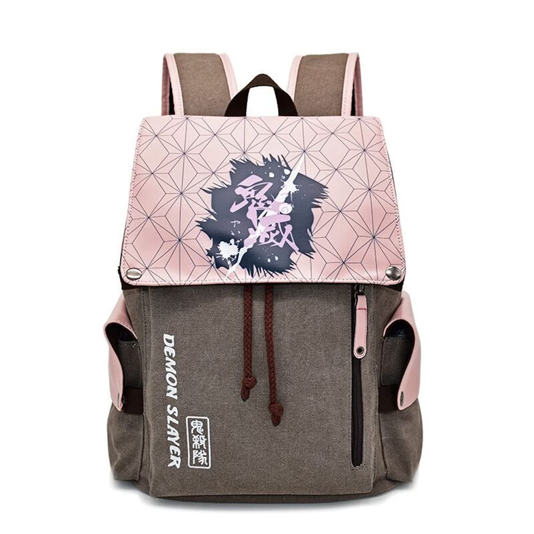 LukvuzoLukvuzo Japanese Anime Backpacks Canvas Shoulders bag 3D Print Daypack Backpack Laptops Back Pack for Anime Fans