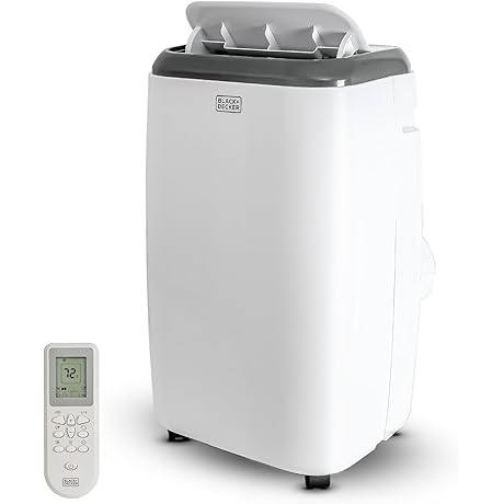 Black+Decker Portable Air Conditioner: Stay Cool with Comfort and Convenience