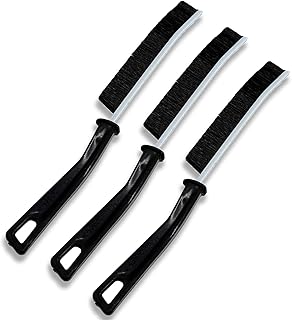 Crevice Cleaning Brush, Hard-Bristled Crevice Cleaning Brush,Crevice Gap Cleaning Brush Tool,Dead Corners Multifunctional Brushes Window and Door Gap Cleaning Window Groove Cleaning Brush（3pcs）