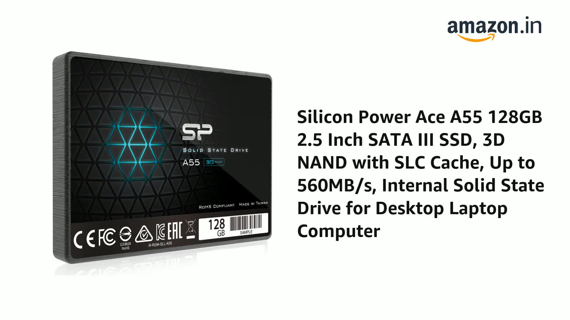 Amazon.in: Buy SP Silicon Power Ace A55 128GB 2.5 Inch SATA III