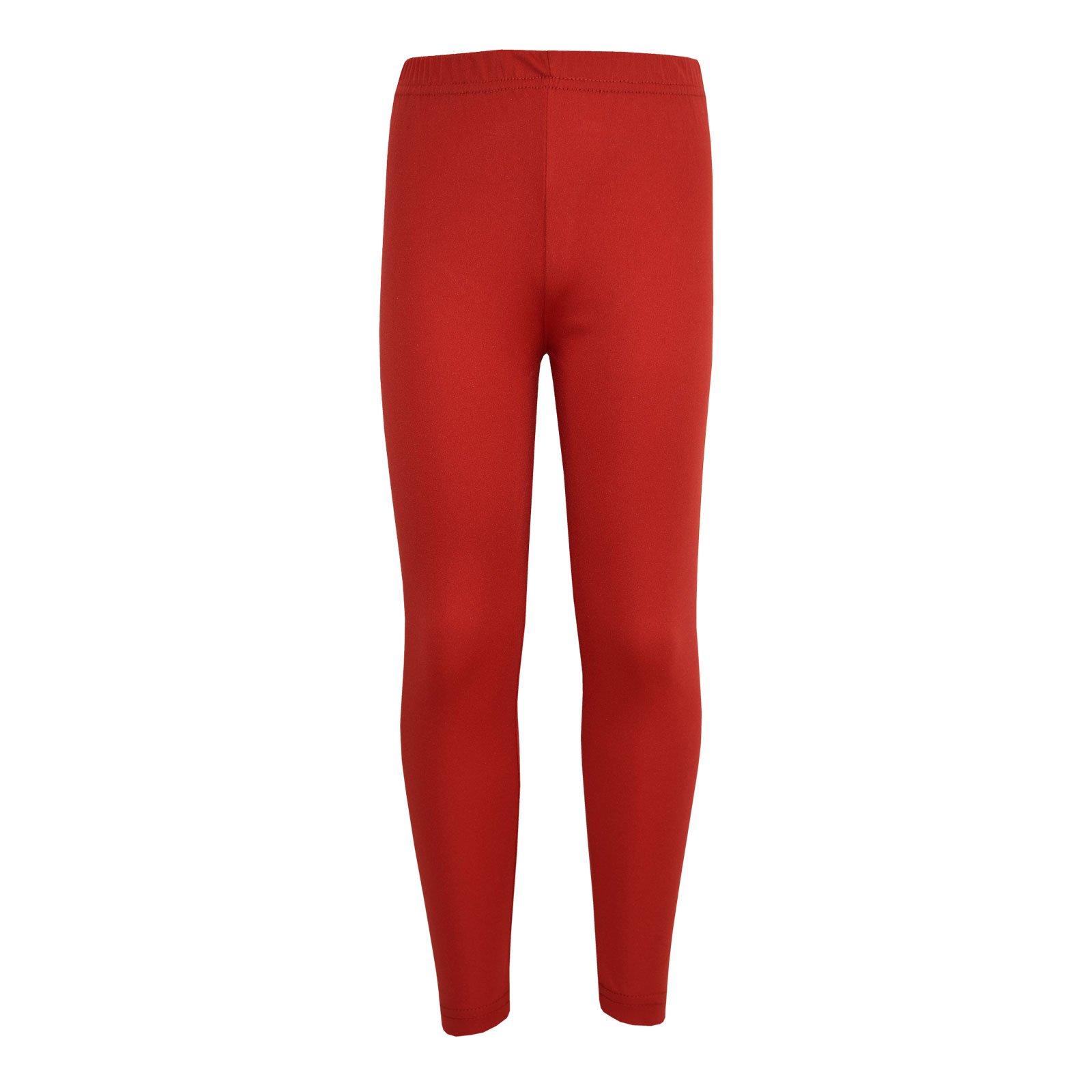 A2z 4 Kids Girls Red Plain Legging Dance Fashion Leggings - New Legging 9-10