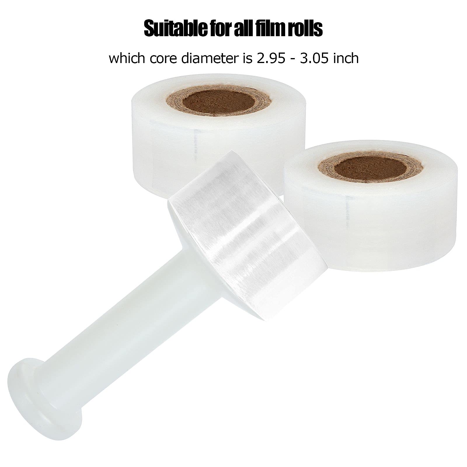 8 Pairs Shrink Wrap Handle Fit 3 Inch Film Core, Plastic Pallet Handles Shrin