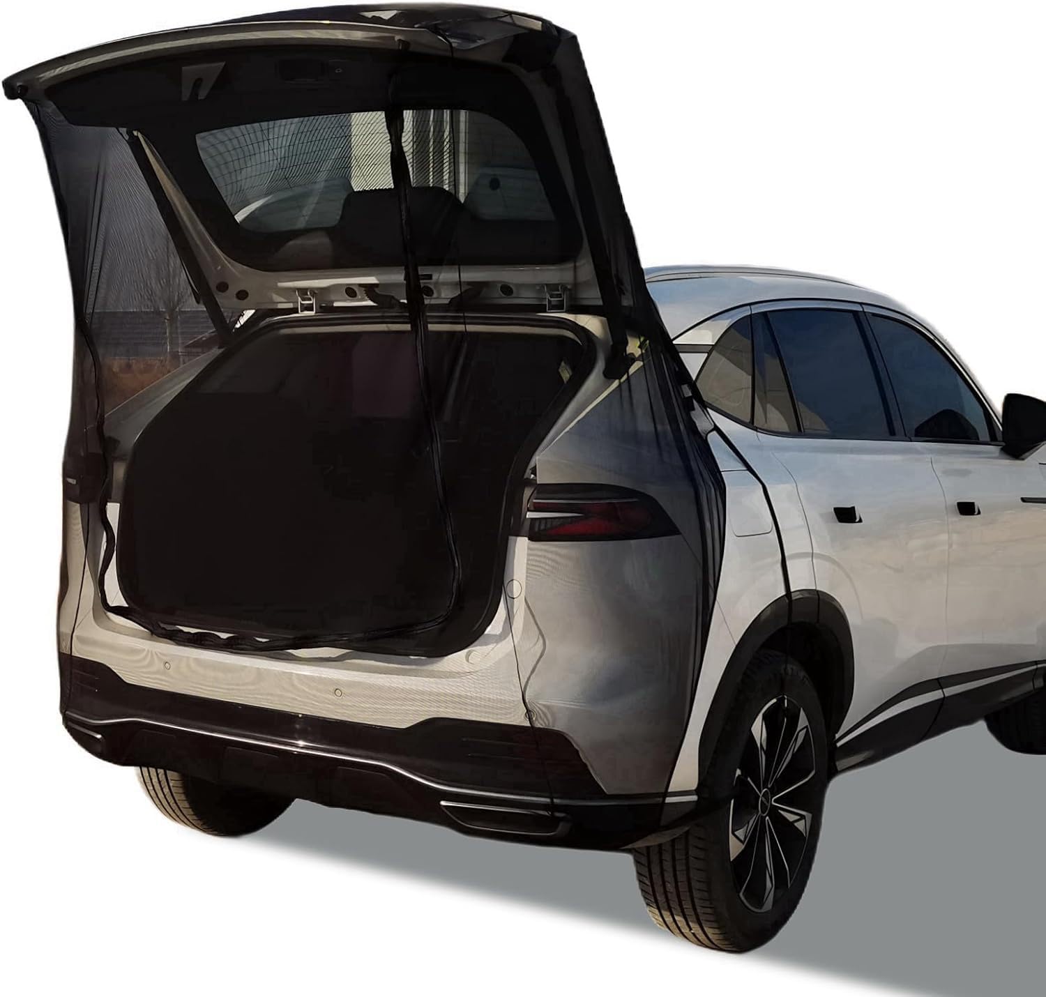 Shroud Zanzariera Portellone Magnetica per Fiat Tipo Estate/Kombi 2020- | Maglia Rigida Blocca Insetti Shrouds Magnetici Allineamento Cerniera Schermi Contengono Ventilazione Interno Auto