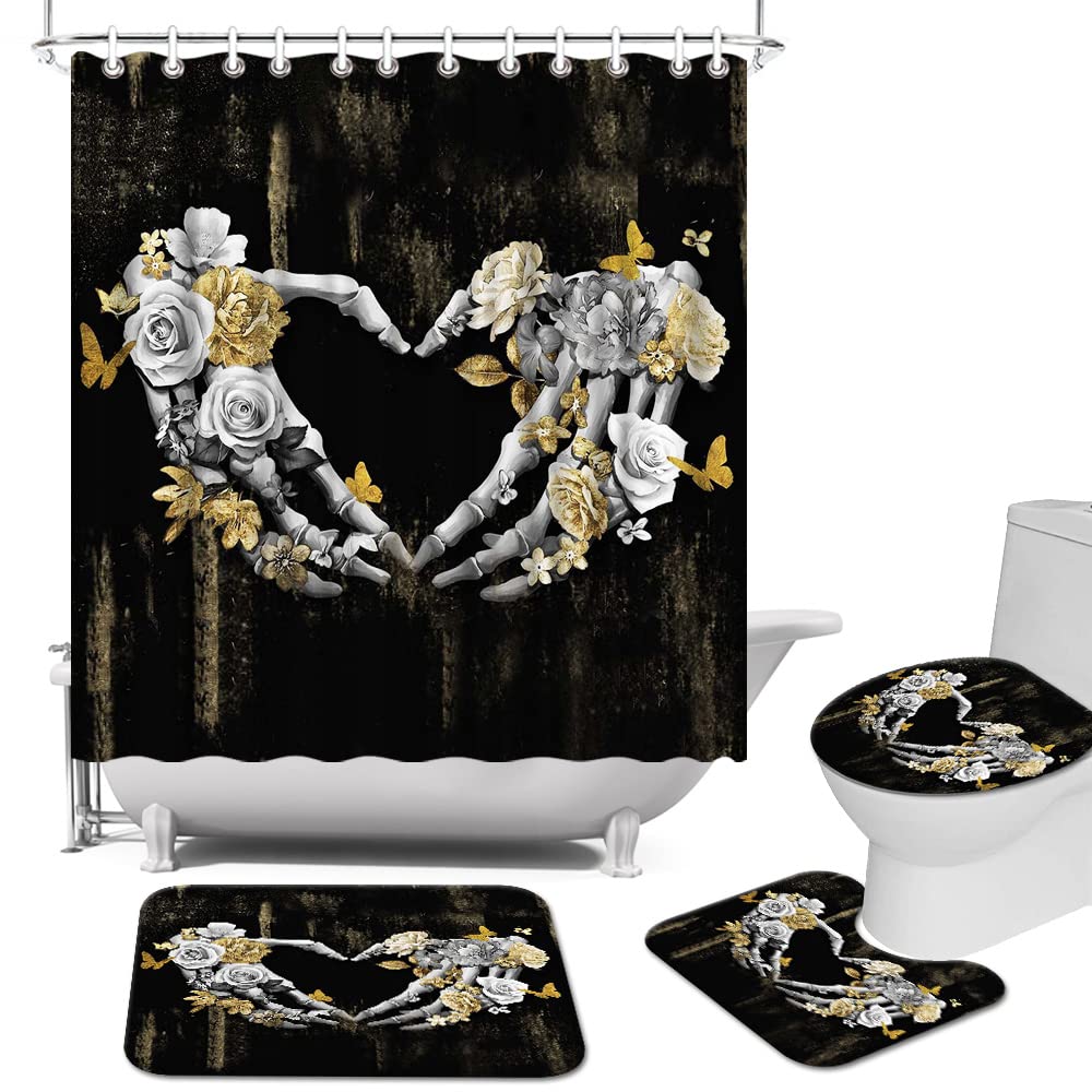 Golden Totem Shower Curtain NCU0NXD1439