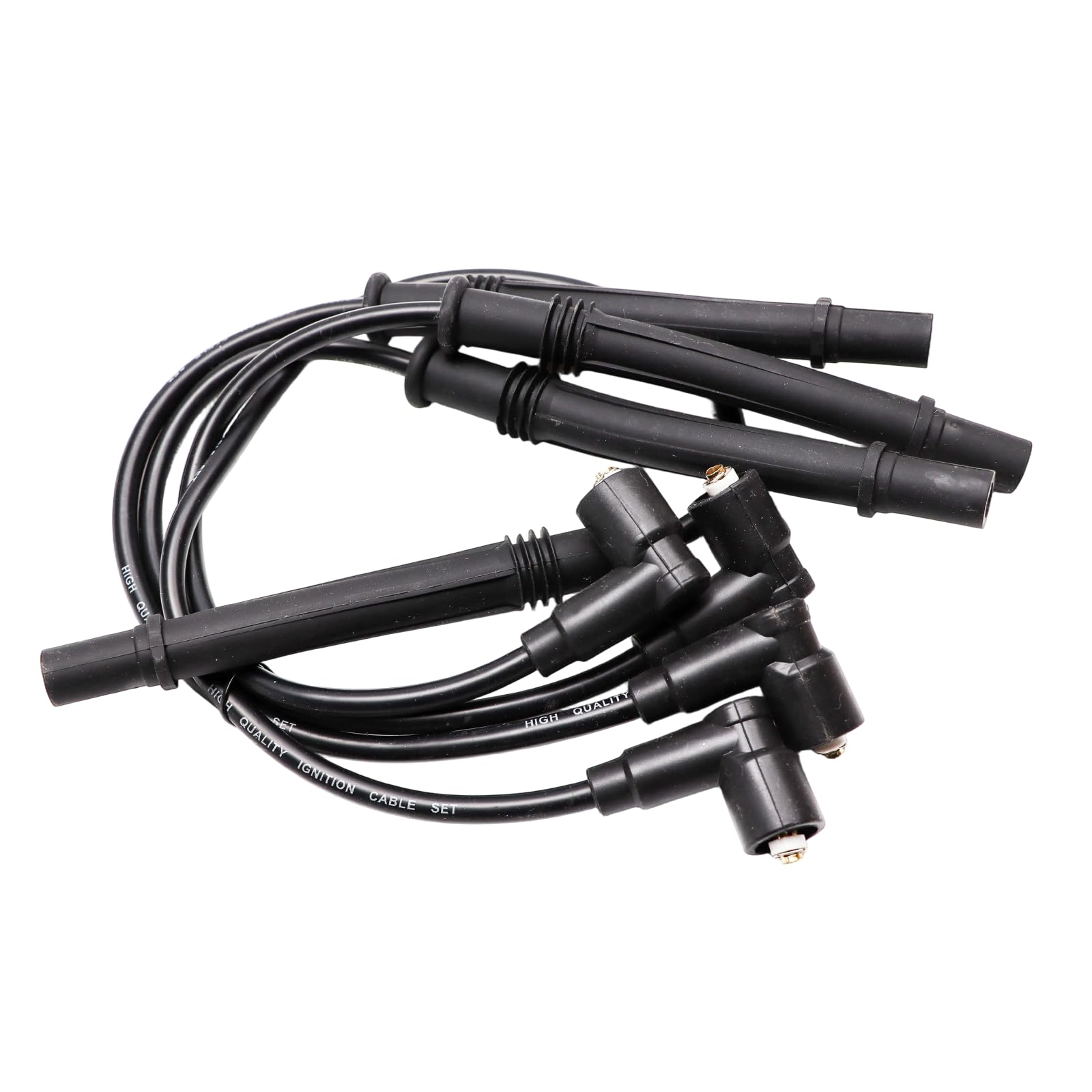 4 Pcs Câble D'allumage Ligne Voiture 0300891604 pour Clio 2 Kangoo Twingo 1 Twingo 2 Cable Bougie Allumage Fil Bougie 8200713680