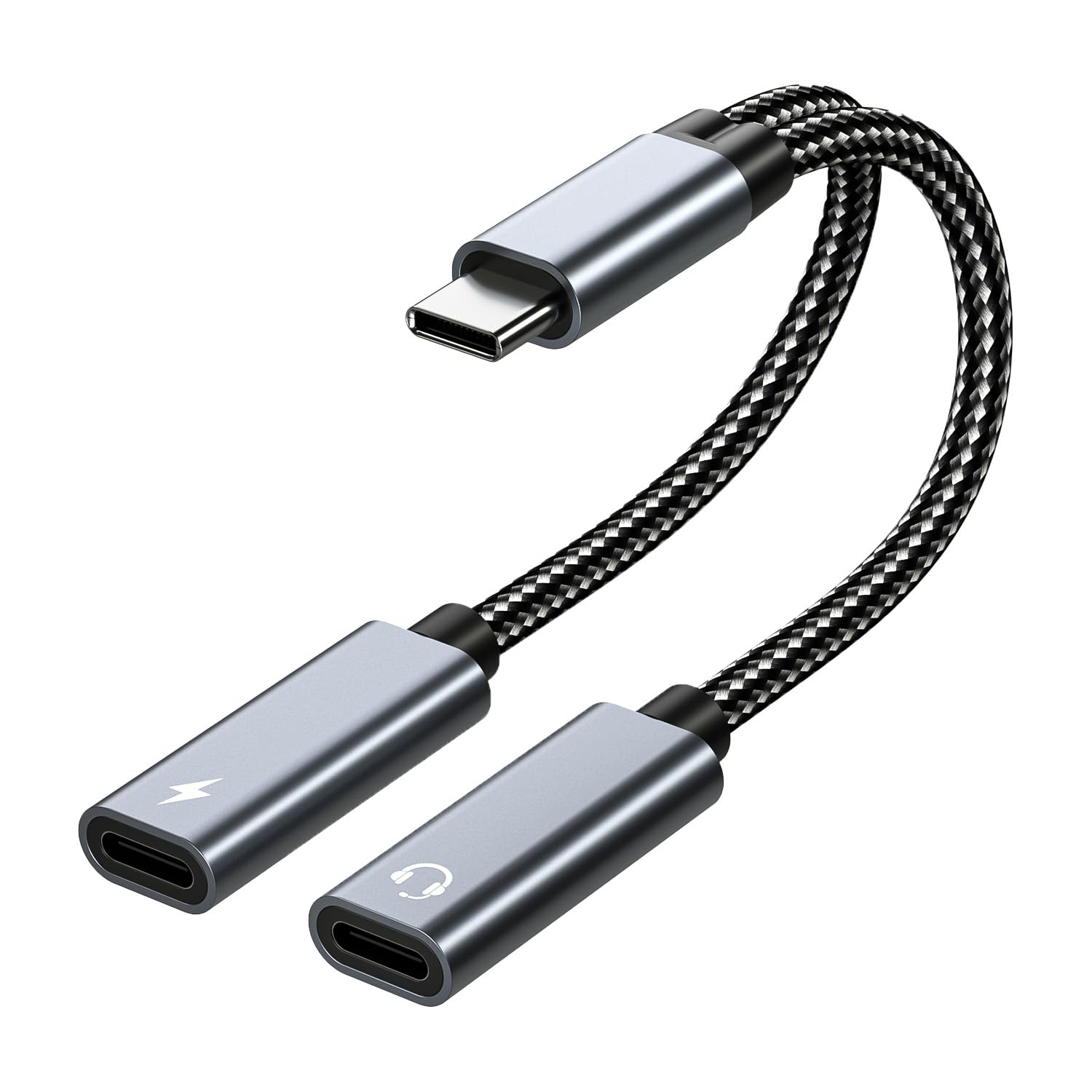 Répartiteur USB C 1 Entrée 2 Sorties - Adaptateur USB C Vers USB OTG Et