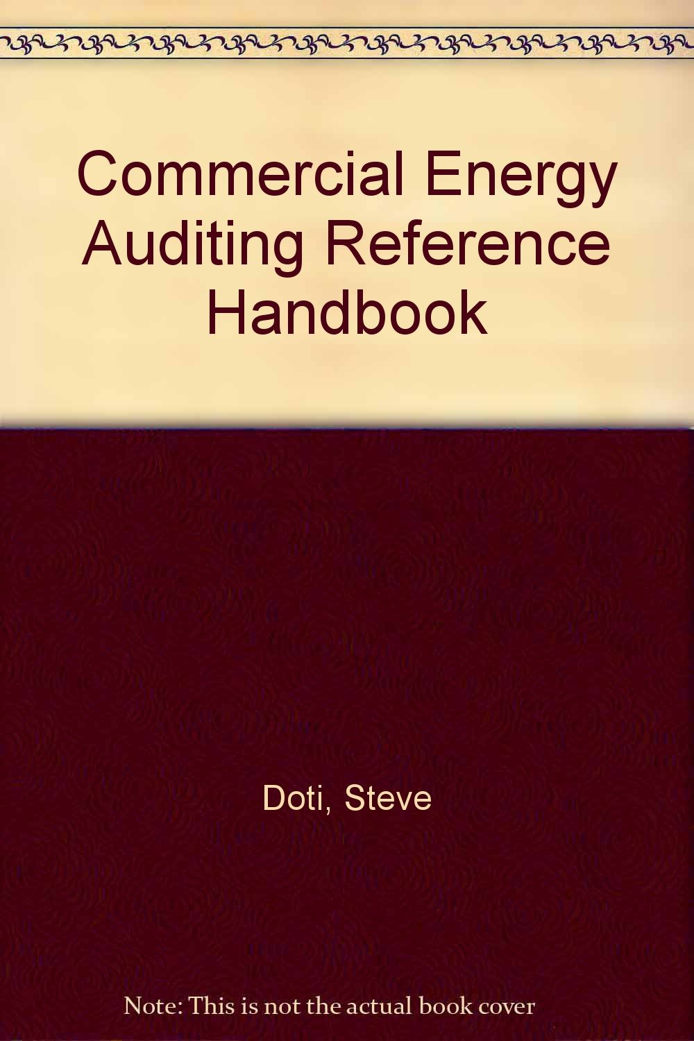 Buy Commercial Energy Auditing Reference Handbook — BookShops.in