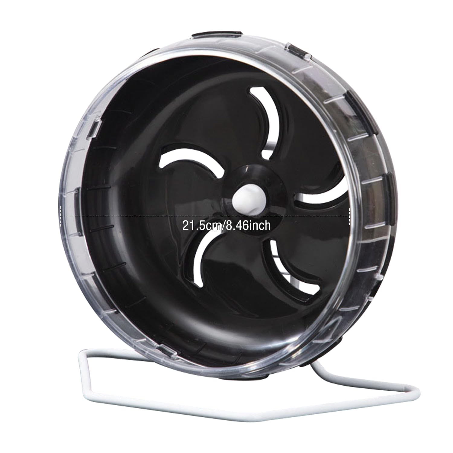 Silent Hamster Wheel, YAOBVIS 8.5 Inch Quiet Hamster Exercise Wheel Running Wheels with Adjustable Stand for Hamsters Gerbils Mice and Small Pet - image 2