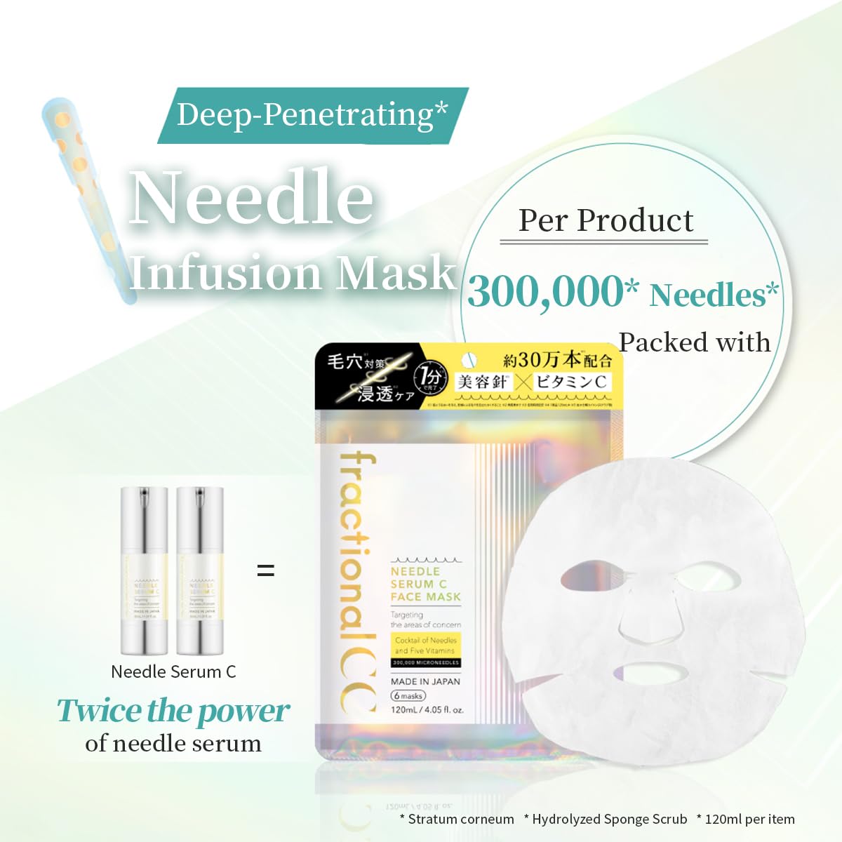 Amazon.com : フラクショナルCC fractional CC Needle Serum C Face