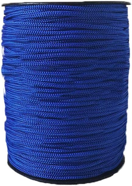 2 Skeins Art Yarn Cord Polyester Yarn Royal Blue Knitting Crocheting DIY Bags Crochet Bag Yarn Knit Bag Yarn
