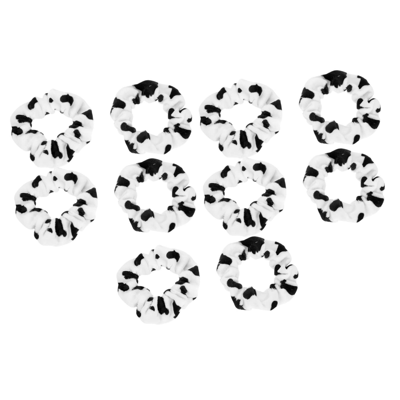 FRCOLOR 50pezzi Elegant Hair Scrunchies Cotton Hair Bands for Girls Versatile for Stylish Looks