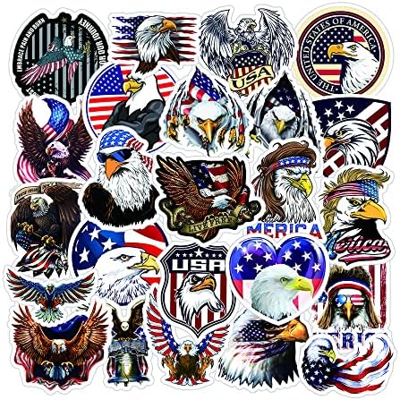 Amazon.com: Eagle Sticker 4 Inch - Waterproof Animal Vinyl Decal for ...
