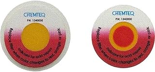 Chemteq 127-0000 Filter Indicator for Ductless Hood Filter, Hydrogen Sulfide 0.11