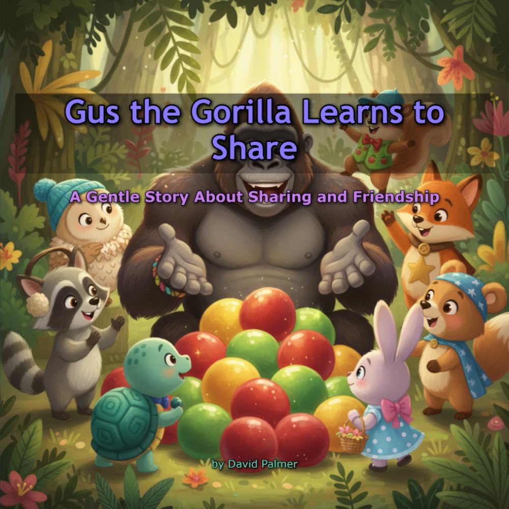 Gus the Gorilla Learns to Share: A Gentle Story About Sharing and Friendship (Gus the Gorilla Learns Manners)