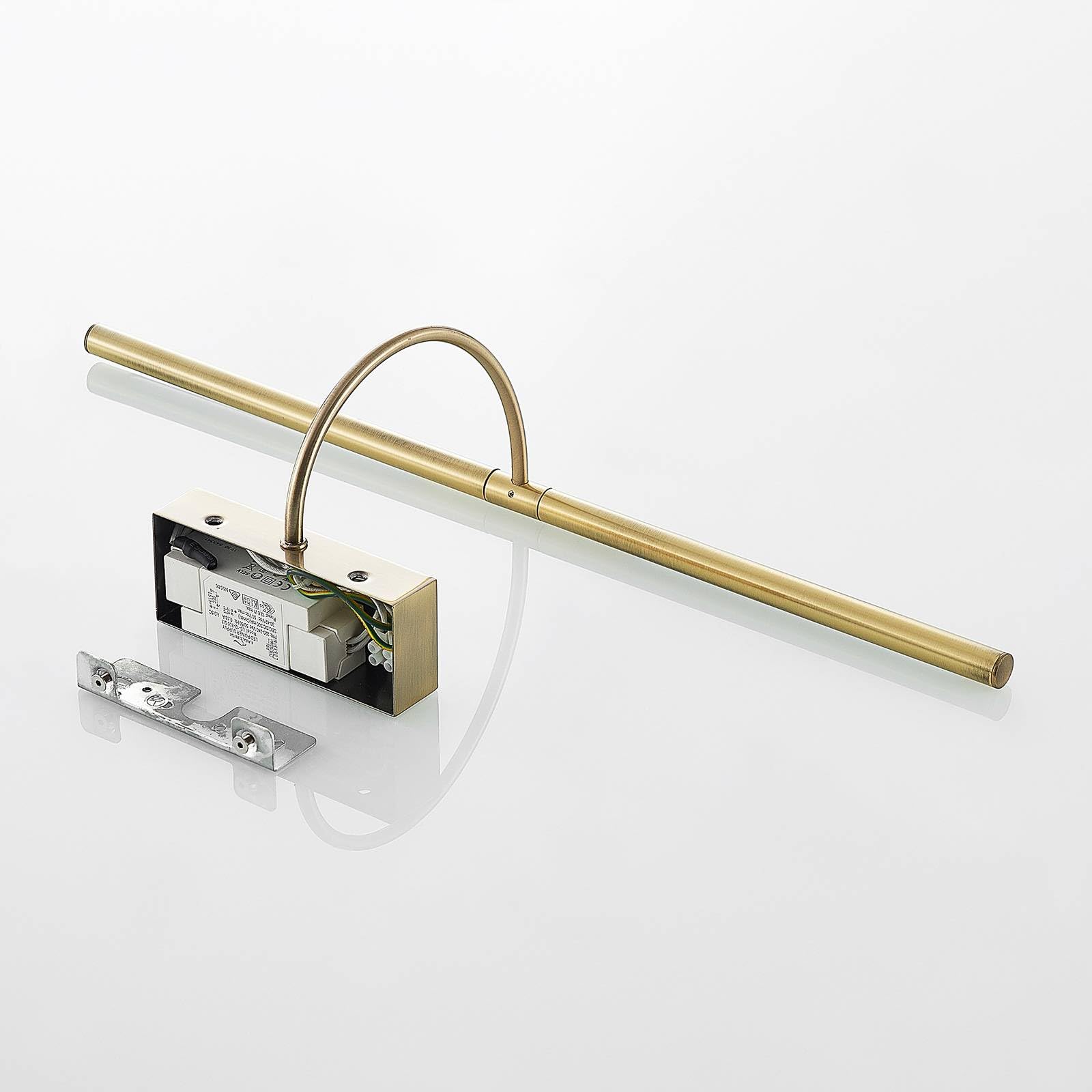 Lucande LED Lámpara de pared Fehmke en Bronce hecho Aluminio e.o. para Salón & Comedor (2 llamas, lámpara cuadros, aplique