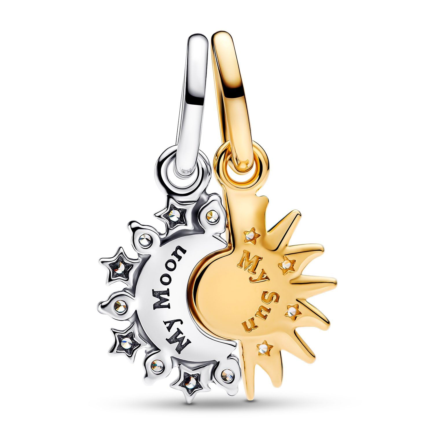 PANDORA Damen-Collier Silber Sonne und Mond Set 68595