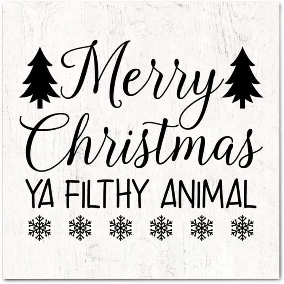 Wood Hanging Sign Christmas Quote Wood Sign Home Decor