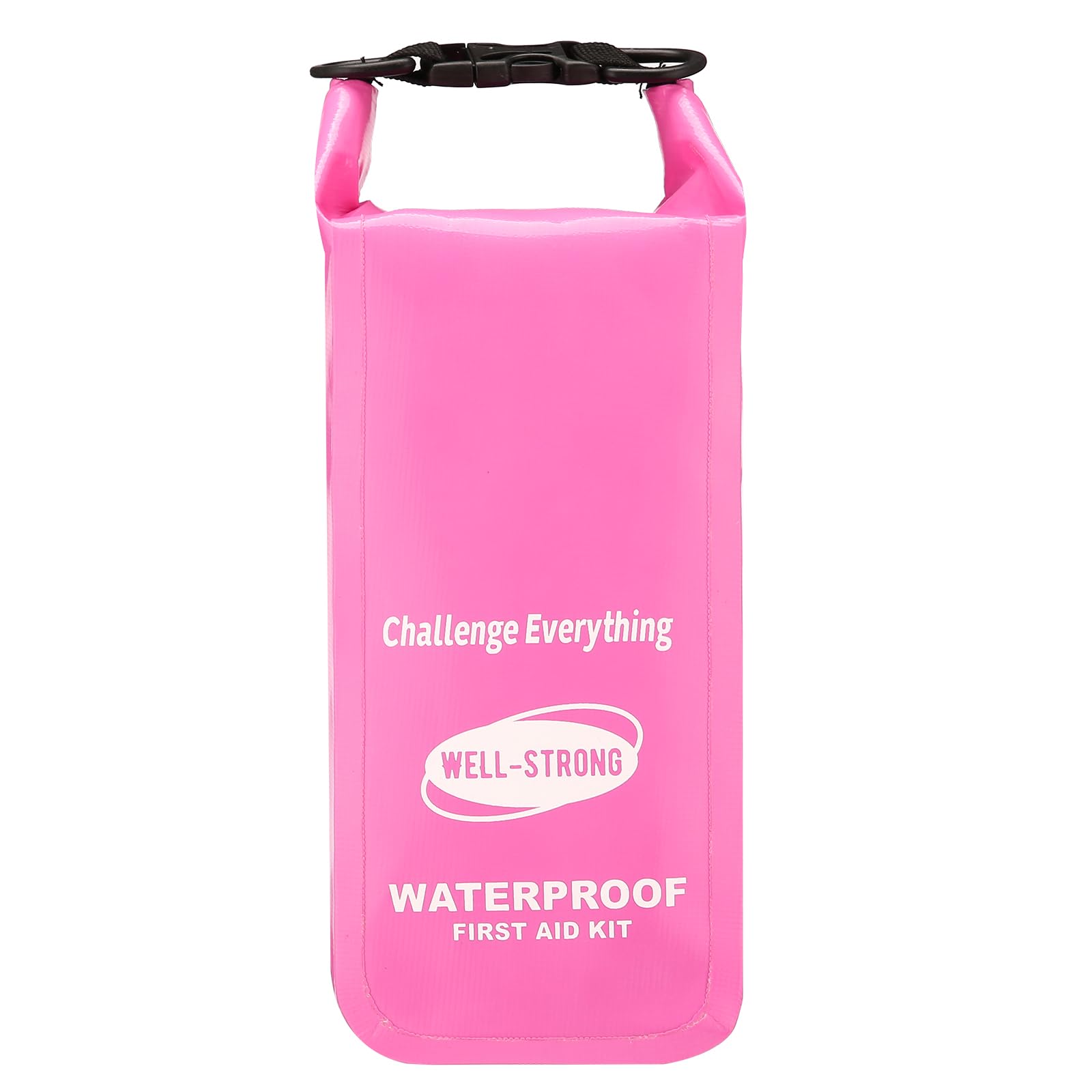 Waterproof First Aid Kit for Boat Marine Roll Top Dry Bag Pink