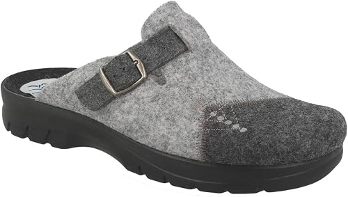 Fly Flot 62645 FF Grigio Ciabatte Pantofole Uomo Invernali Cinturino  REGOLABIL Anatomiche ANTISHOCK Antiscivolo Zeppa 2,5 CM : Amazon.it: Scarpe  e borse