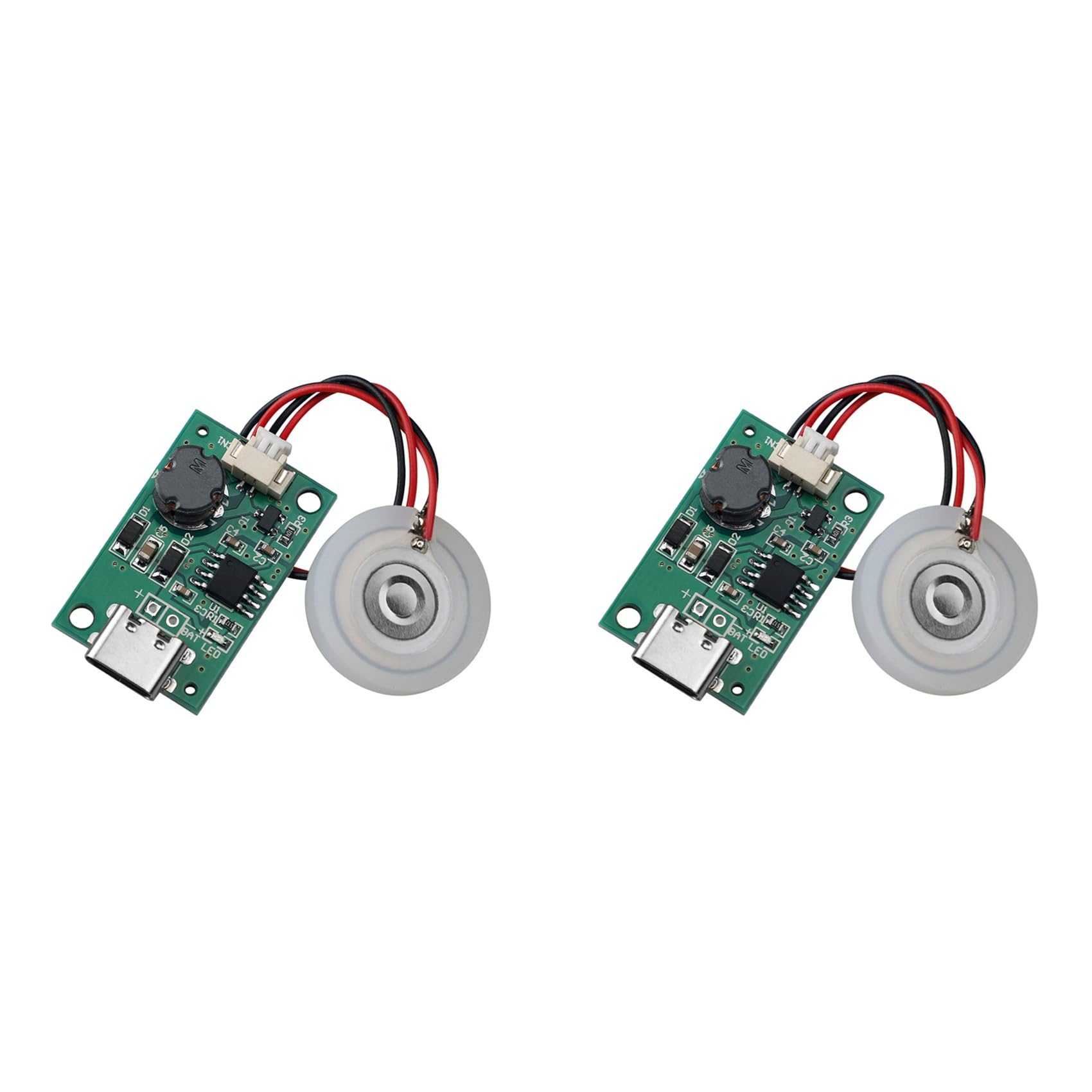 Hndhbfgrt 2X Usb Ultrasonic Mist Maker Atomizer Transducer Atomizer Film Plate Accessories Humidifier Rubber Gasket