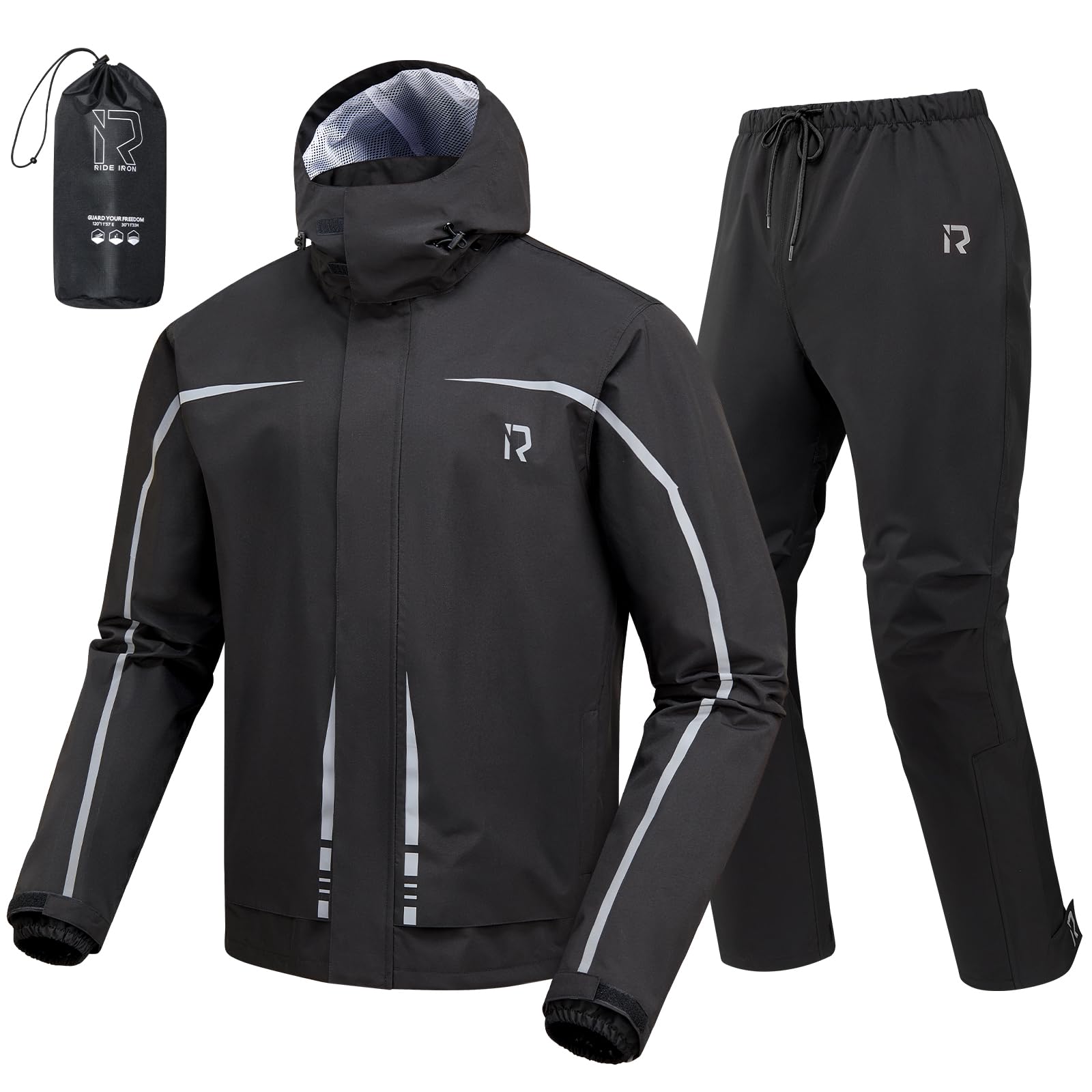 RIDEIRON Rain Suit (B0FJR8V11W)