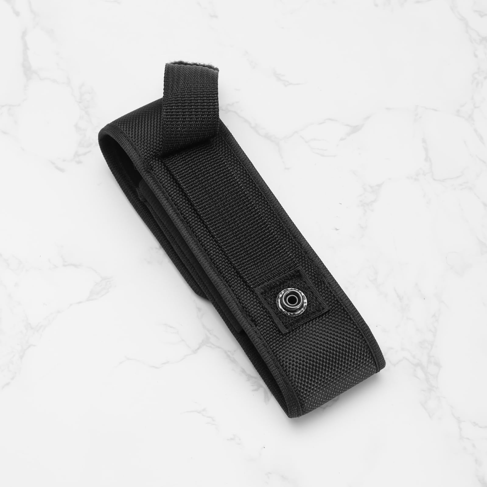 OTOTEC Pochette de Lampes de Poche Étui de Lampe de Poche Tactique en Nylon Accessoires de Poche de Torche pour la Randonnée Escalade Travail à l'extérieur 19x5cm