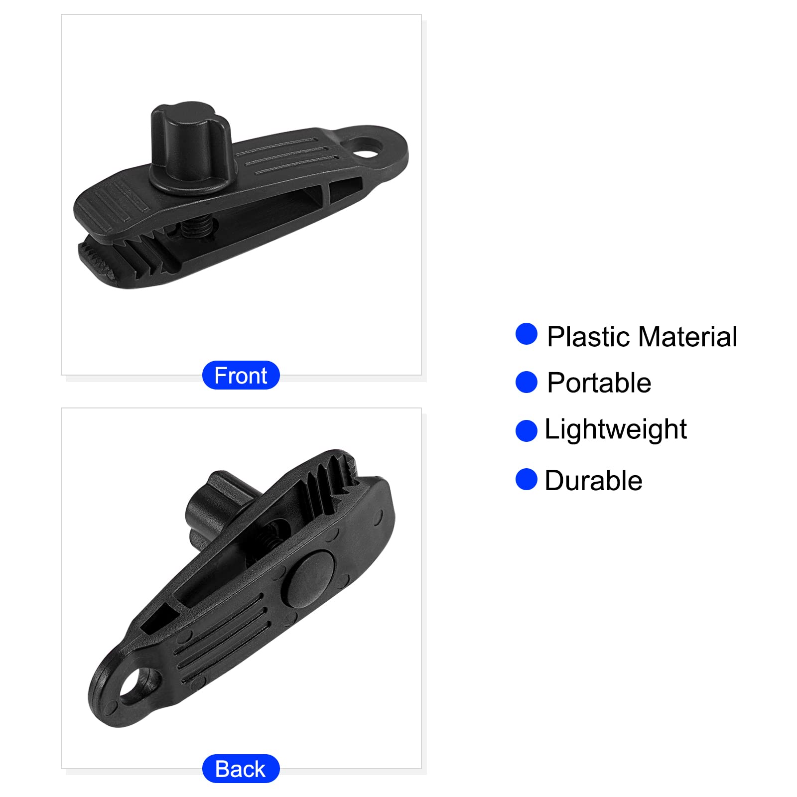 Fixing Clips For Tent Carpets, 4 Pieces | Tarpaulin Sheet - View #5