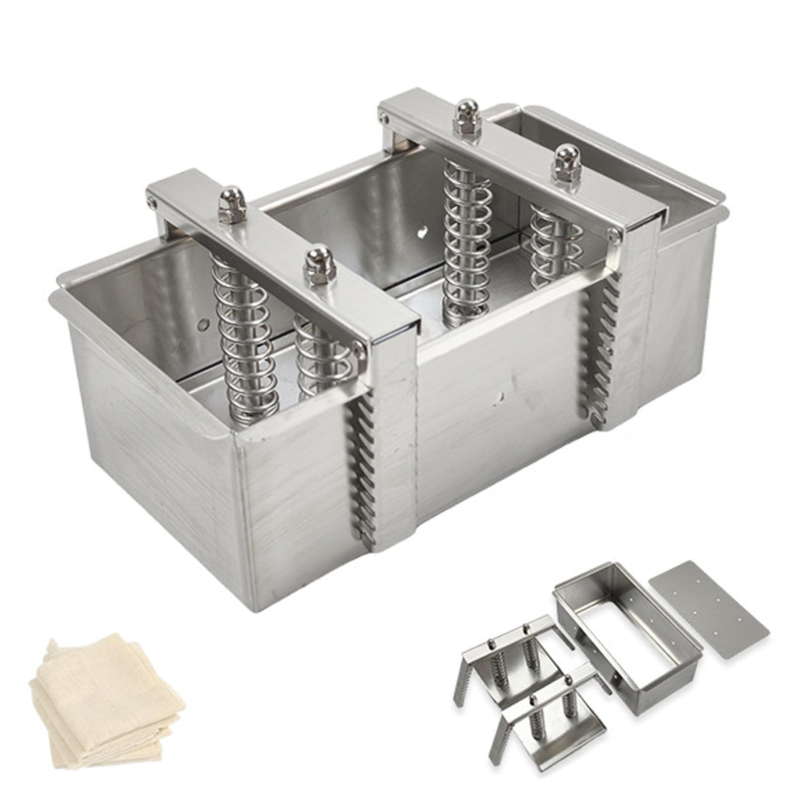 ZHJOPP Stainless Steel Meat Press Tool for Forming Patties, Burgers, and Bacon Press, Heavy Duty Cooking for Home Kitchen & Commercial Use (3kg)