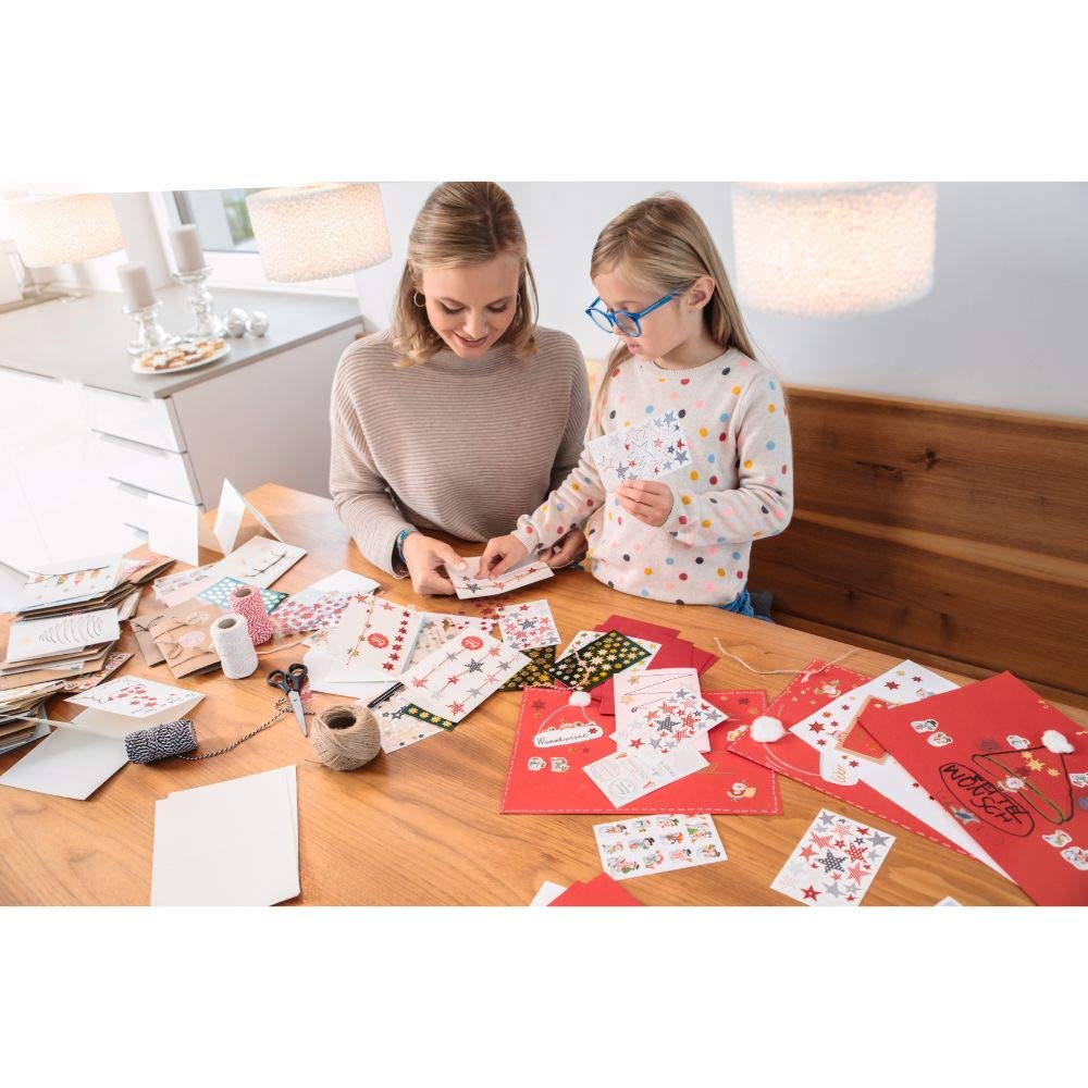 AVERY Zweckform Christmas Gift Labels - 110 Paper Stickers, Writeable, Made In Germany - View #3