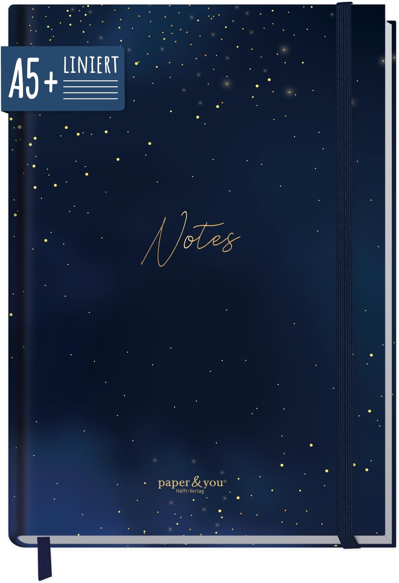 Trendstuff Notizbuch A5 Liniert - Bullet Journal Mit Lesebändchen