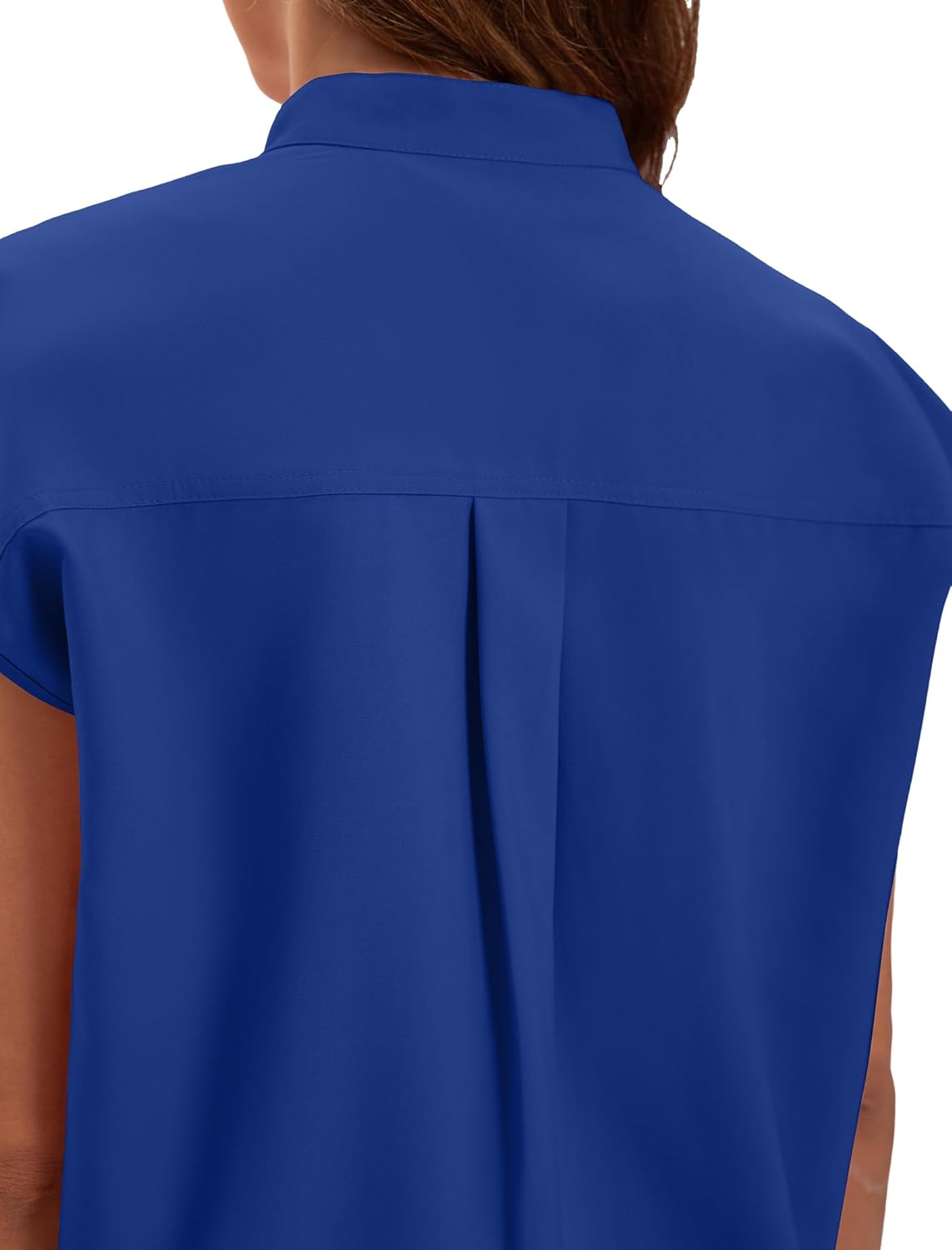 Scrub for Women Set - Stretch Scrub Top & Jogger Pants Mandarin Collar Anti-Wrinkle Scrub Suit Medical Uniform - Image 4