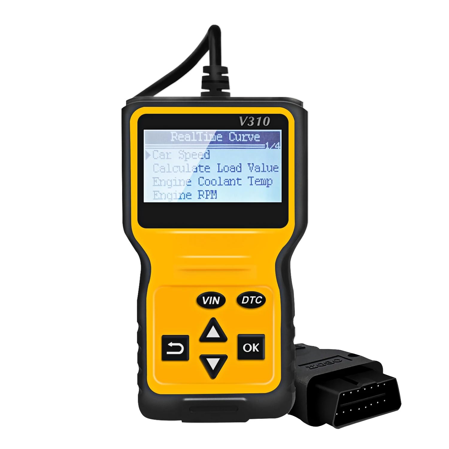 JDBrands OBD2 Scanner for Car – Engine Code Reader & Check Engine Light Diagnostic Tool – Read and Clear Fault Codes – Works with All OBDII Vehicles 1996 and Newer