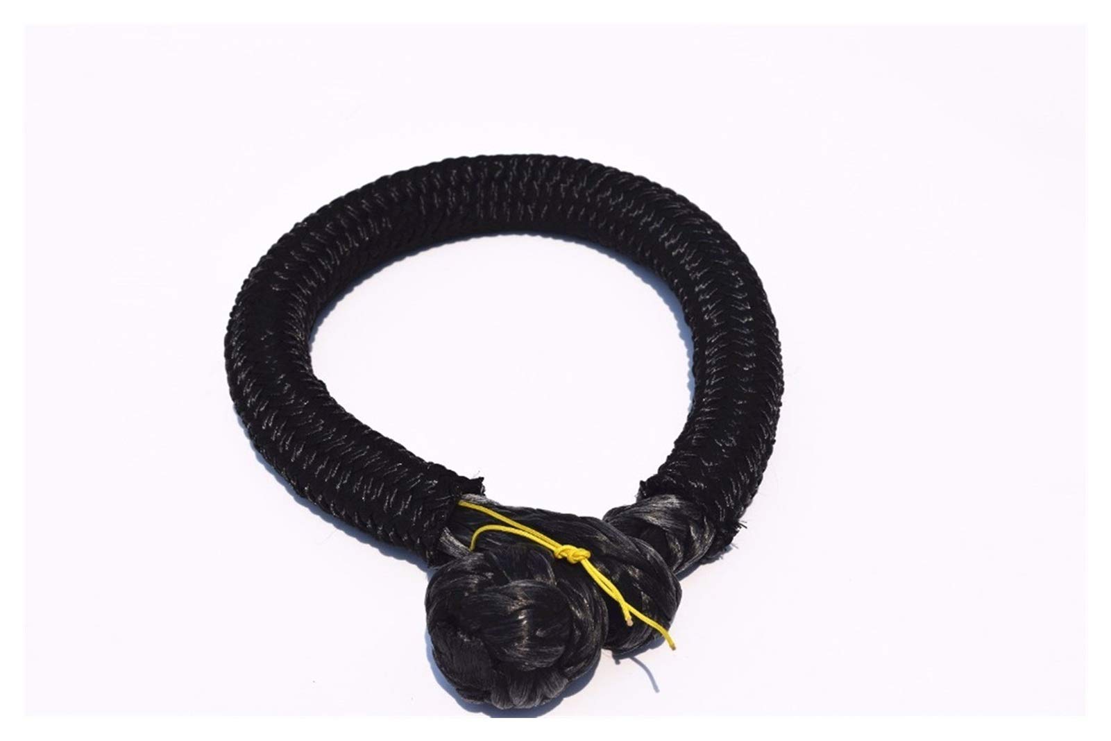 Winch Rope, Black 9mm*120mm Soft Shackle,Winch Shackle,Synthetic Rope Shackle for Offroad Auto Parts,ATV Winch Cable