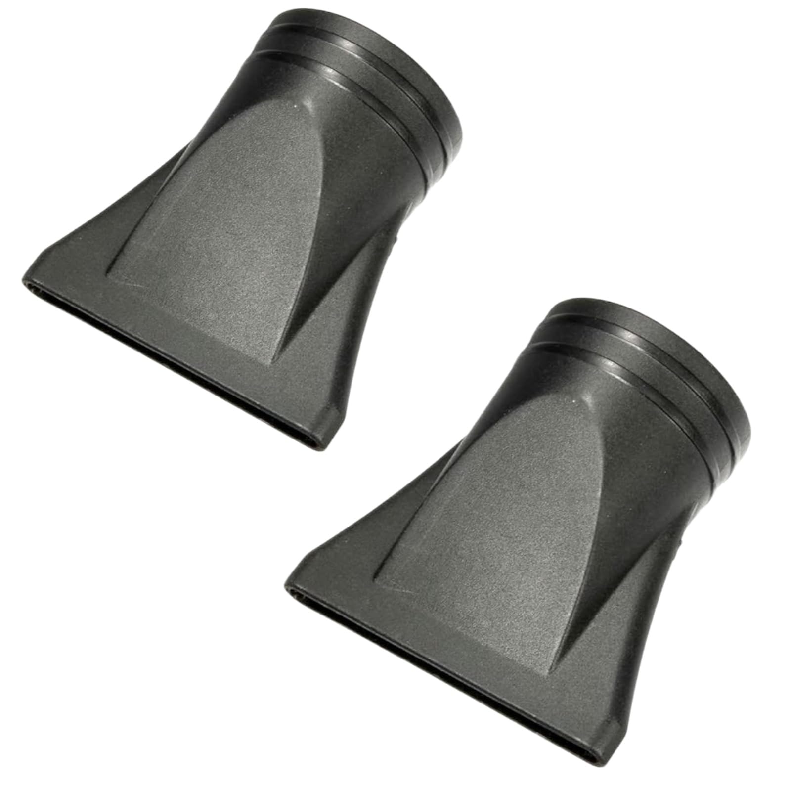2Pcs Black Hot Professional Salon Hairdressing Tool Hair Dryer Nozzle Wide Design Useful Convenient Design Styling Tools Hair