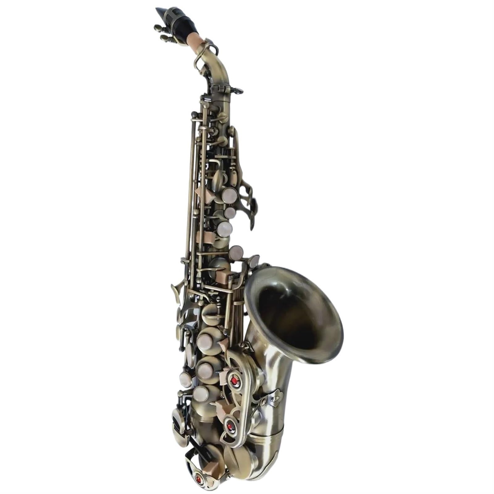 Saksofon Japonia Zakrzywiony Instrument Saksofon Sopranowy Muzyka Bb Saksofon Sopranowy Profesjonalny Saksofon