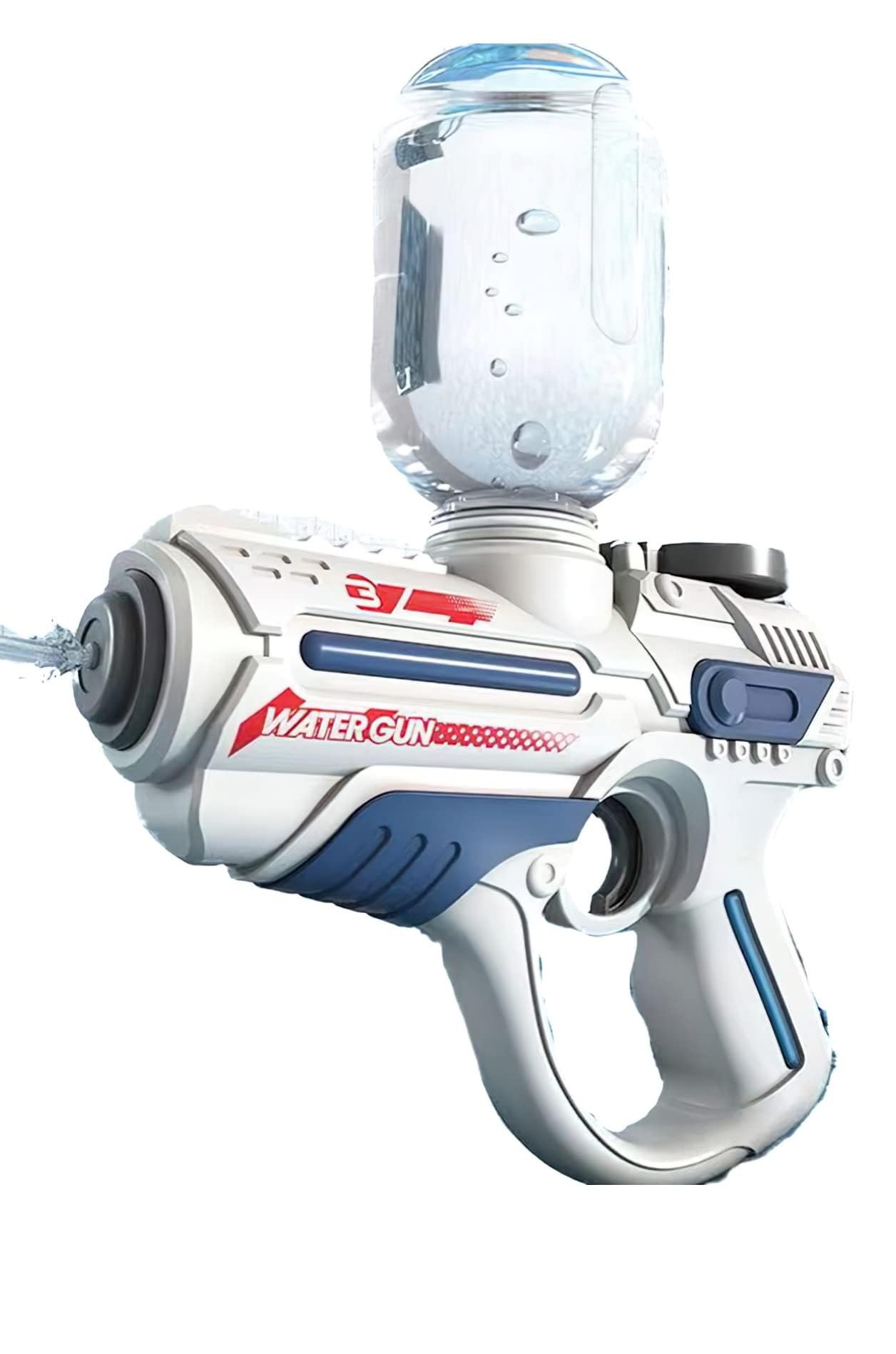 Electric Water Gun, High Capacity Automatic Water Gun, Summer Outdoor Beach and Pool Party Water Guns Toy for Kids Adults (blue)