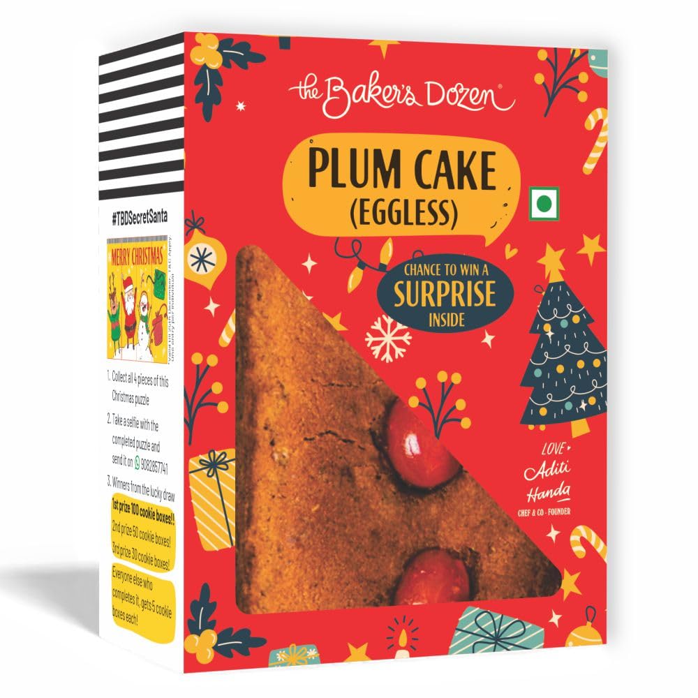 The Baker's Dozen Eggless Plum Cake, 150gm