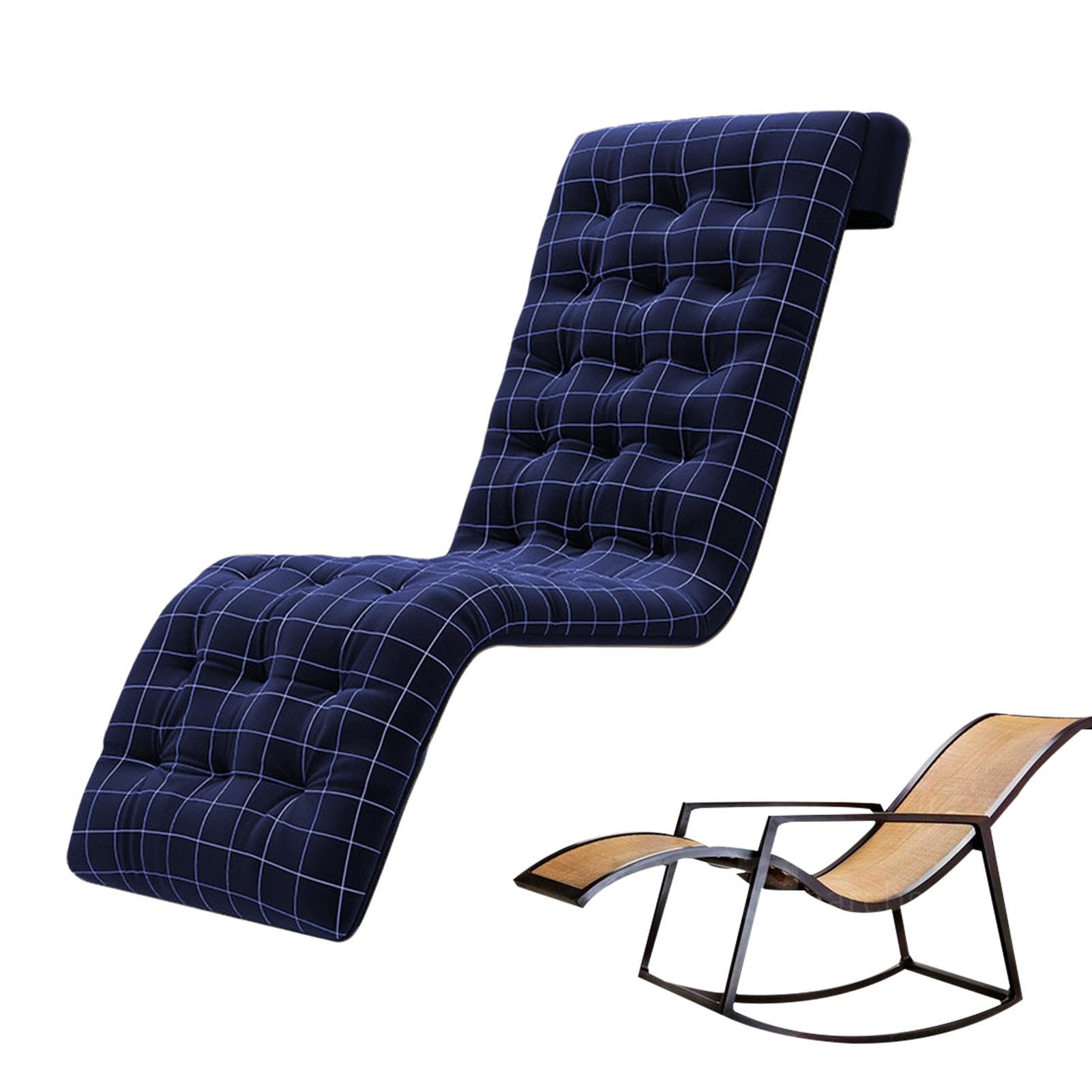 Cojín para silla de salón cómodo y grueso de terraza