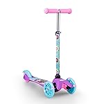 Scooter for Kids Ages 3-5 - Extra Wide Deck & Light Up Wheels, Self Balancing Kids Toys for Boys & Girls, Choose Your Favorite Character