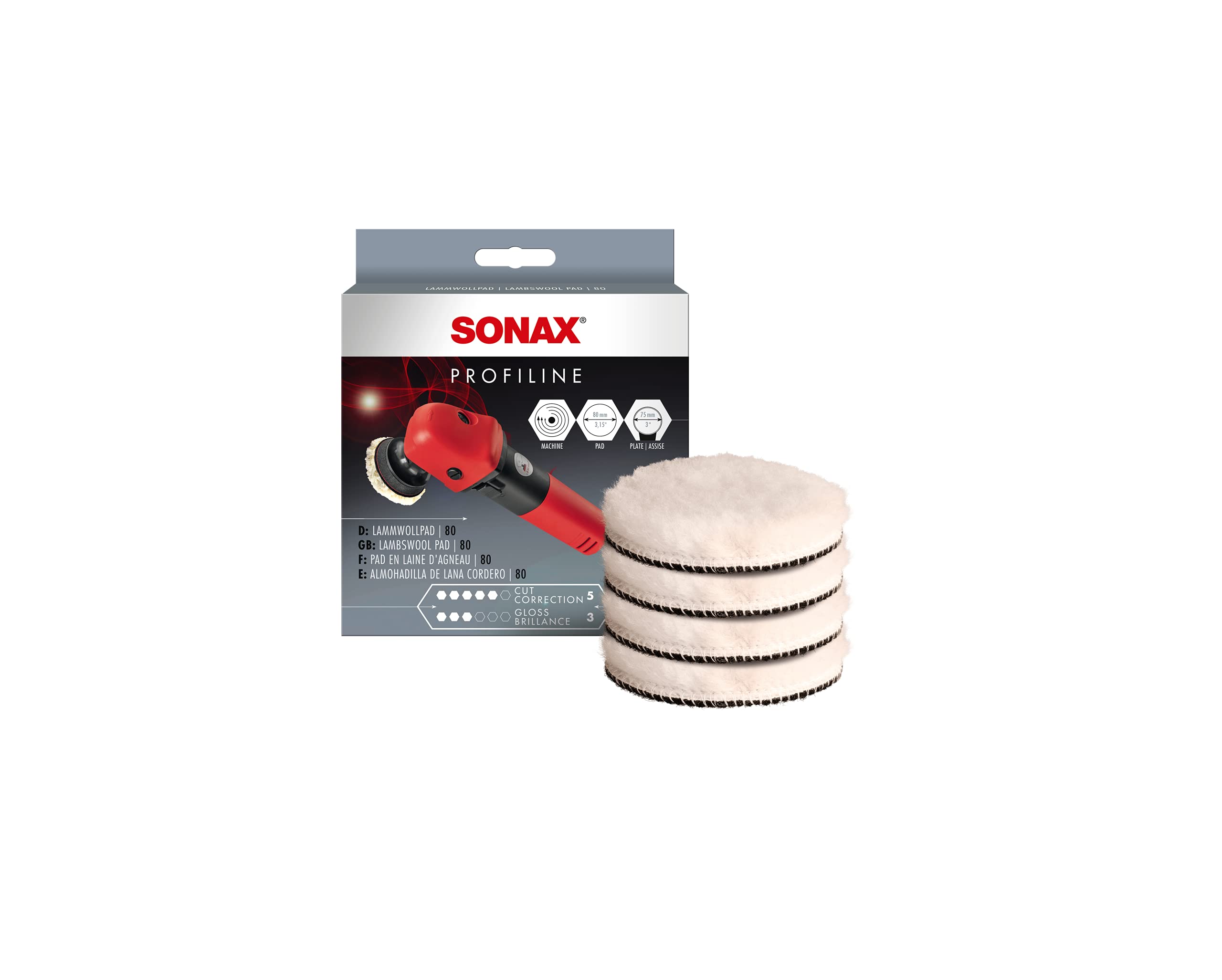 SONAX Rialzo, lucidatrice 04941410