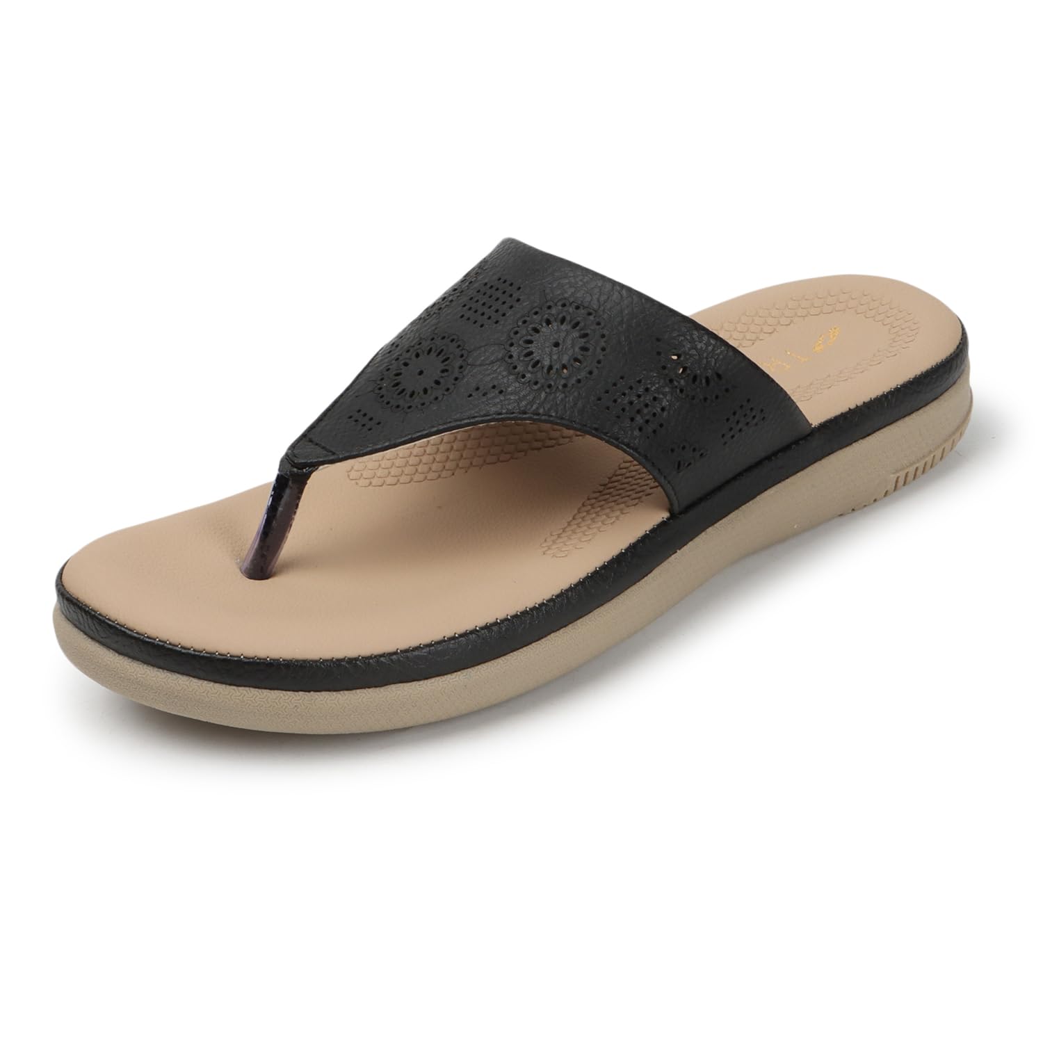 Trase Slippers For Women Stylish Flat Lightweight Comfortable Slip