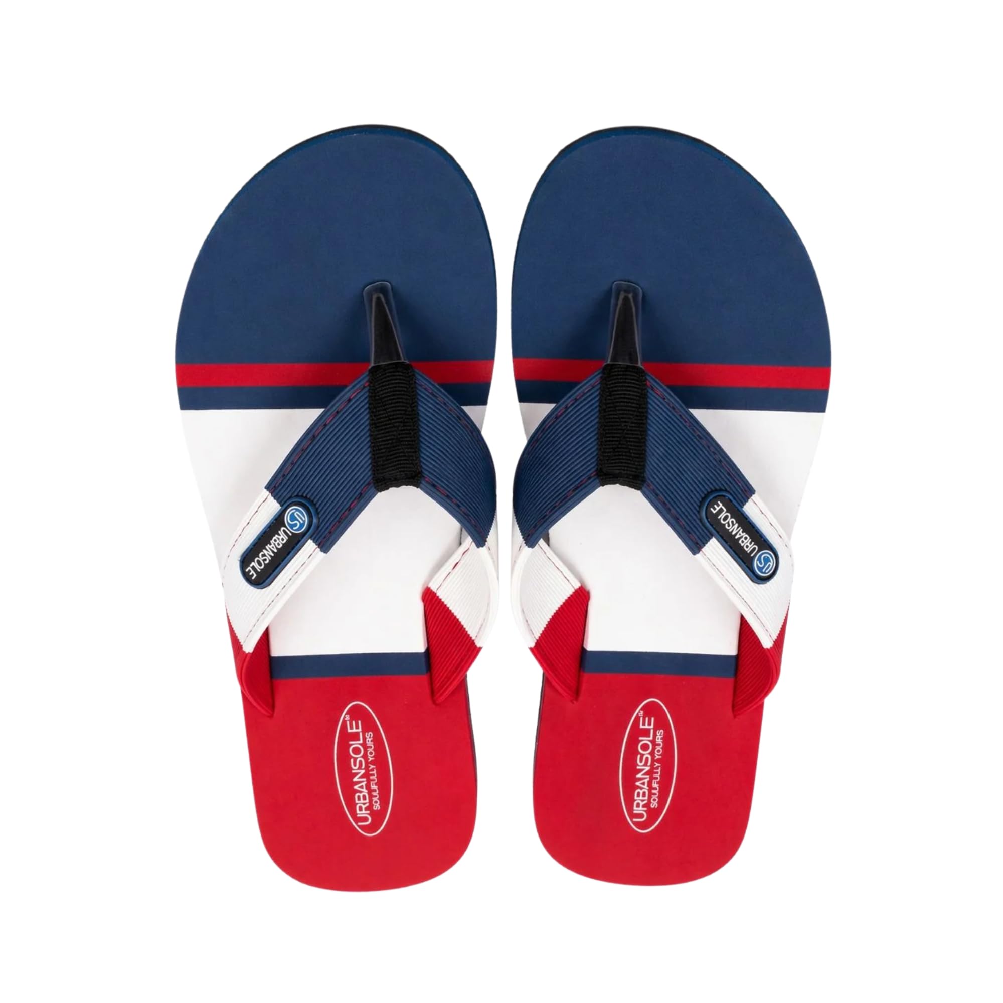 urbansole Men’s Comfortable Flip Flops | Lightweight Casual Rubber Slippers with Soft Cushioned Sole | Stylish Beach & Outdoor Chappals (AVibe)-picture-40