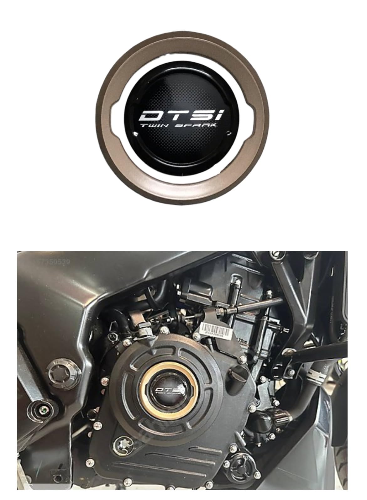 PHITO New Bike Fancy Engine Side Mono Kit Stickers Compatible for DOMIN-r400/200LOGO01