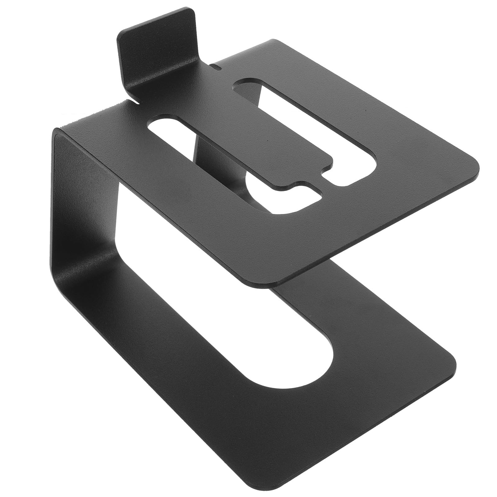 Vaguelly Supporto per Altoparlanti da Tavolo in Metallo, Supporto per Altoparlanti da Scrivania Piccolo e Stabile, Organizer per Scrivania Design Moderno per Uso Ufficio e Home Audio