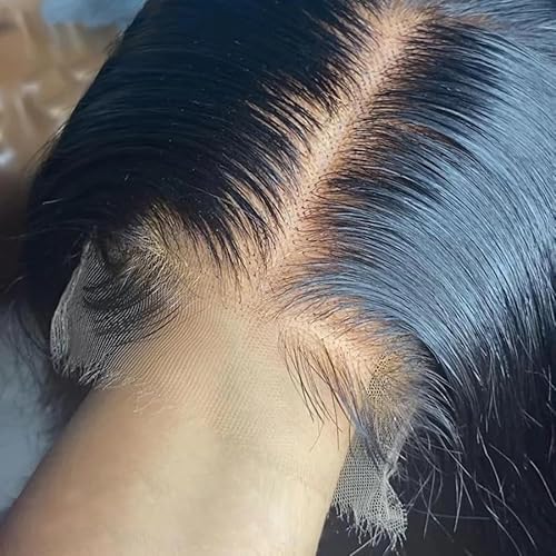 Venice Hair Real HD ���[�X�N���[�W���[ �킸��0.10mm �����^�C���r�W�u���N���X�^��HD���[�X �x�r�[�w�A�[�X�g���[�g�l�у��[�X�t�����g�N���[�W���[(5x5 HD�X�g���[�g�A18�C���`)