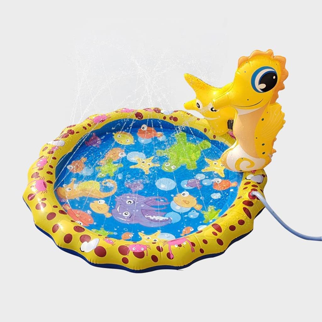 Basen Cartoon Animal Zraszacz Wody Nadmuchiwana Podkładka Zewnętrzna Brodzik Splash Pad Lato Na Zewnątrz Zabawki Ogrodowy