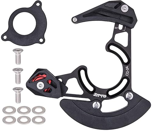 Miniatura 2 de TEAMWILL Sistema protector ligero de la guía 32T-38T de la cadena de la bici de montaña del solo disco