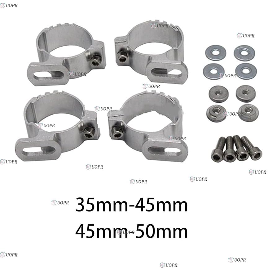 39mmフォーククォーターフェアリング Amazon | 調整可能なクォーターフェアリングフォーククランプ