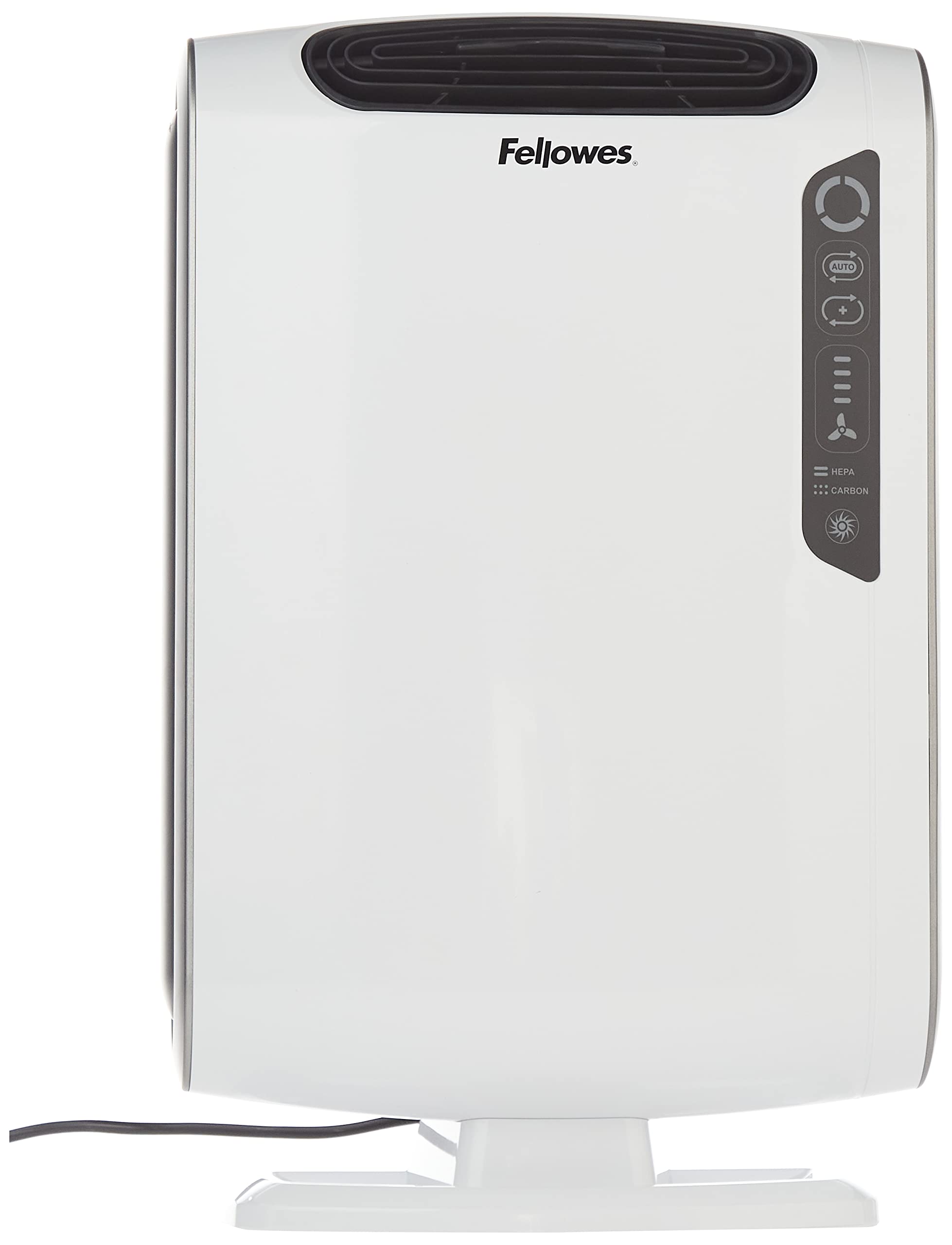 Aeramax Oczyszczacz Powietrza Hepa Dx55 od Fellowes, do 18 – 28 M², 3 – 5 Zmian Powietrza/Godz., True Hepa i Filtr Węglowy, Ochrona Antybakteryjna, Cichy, Energy Star